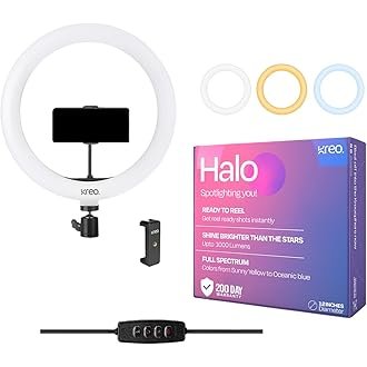 10 Inches Big LED Ring Light with 7 Feet Long Foldable stand - Image 4