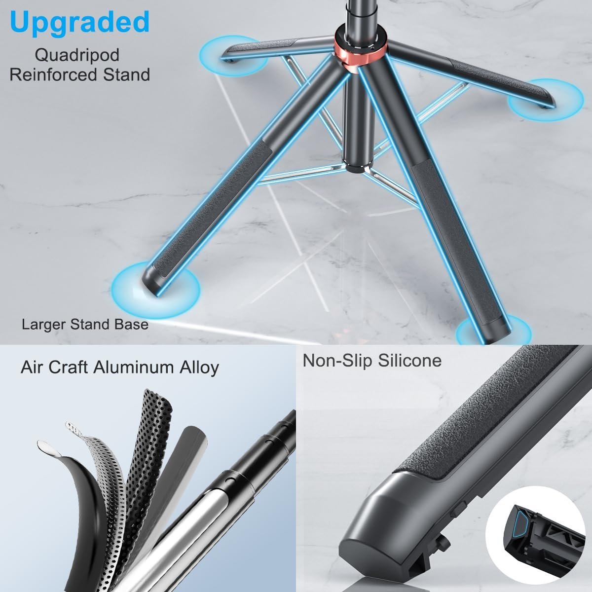 XT02 Selfie Stick Tripod with Remote - Image 4