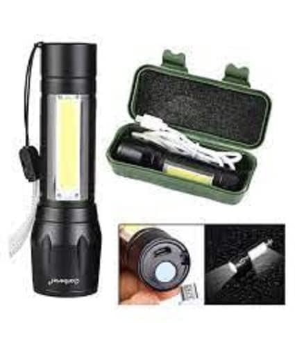Metal Torch COB light with Box